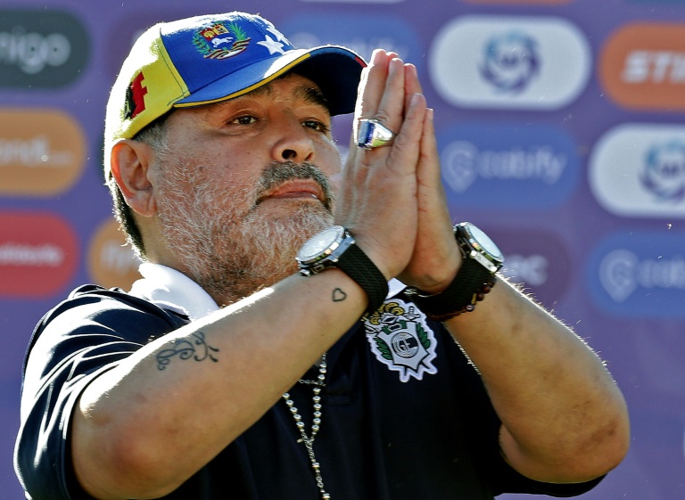 Indian police hold man for stealing Maradona's watch
