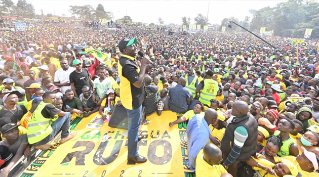 'Shame on you!,' Ruto tells Atwoli camp that predicated he won't be on the ballot » Capital News