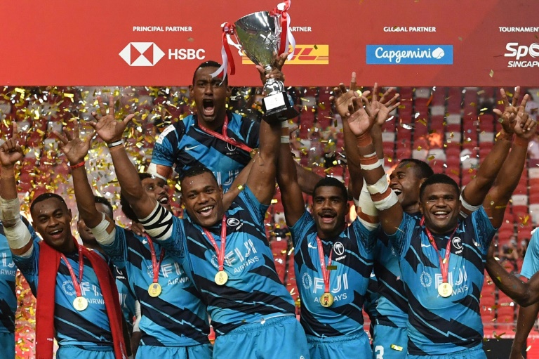 Fiji overpower New Zealand to win Singapore Rugby Sevens