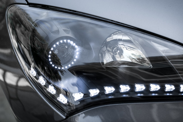 Daniel's Satin Black Switchback Headlights
