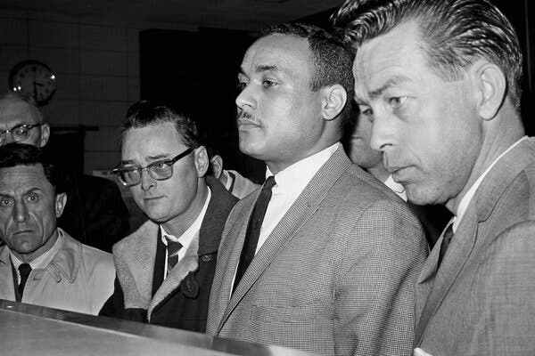 The Manhattan district attorney will ask a judge to overturn the convictions of two men found guilty of murder in the assassination of Malcolm X. One of them, Khalil Islam, is shown in this 1965 photo.