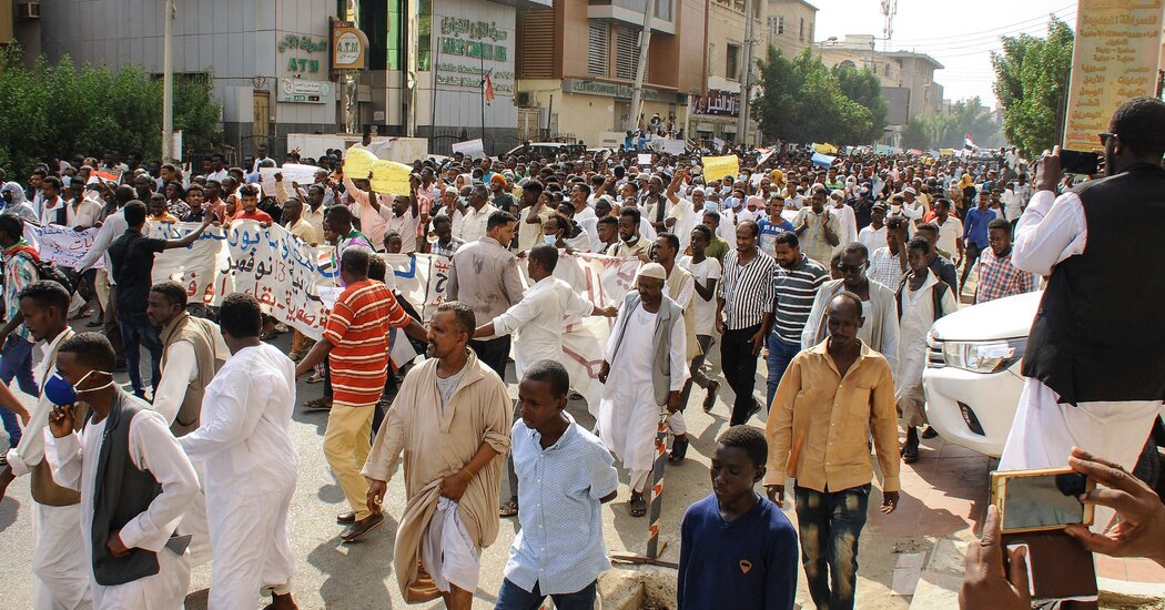 Sudanese Security Forces Fire on Protesters as Military Tightens Grip