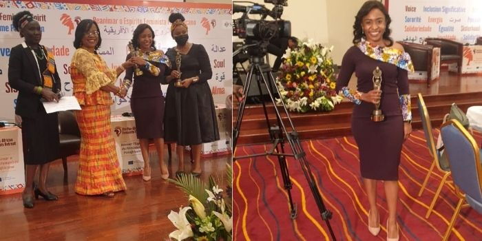 Mashirima Kapombe Wins an Award