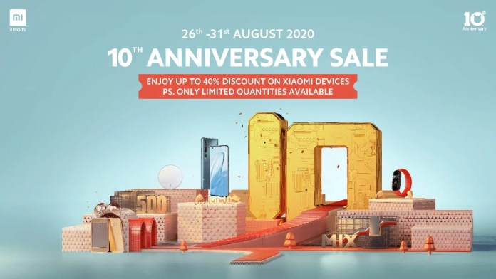 Xiaomi's 10th Anniversary Discounts in Kenya