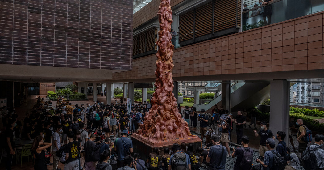 Opinion | Hong Kong’s Pillar of Shame Is More Than a Statue