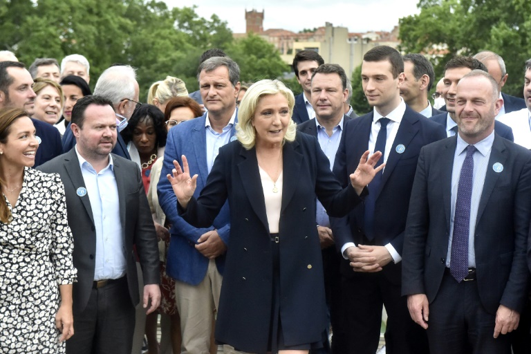 Le Pen re-elected as head of France's far-right » Capital News