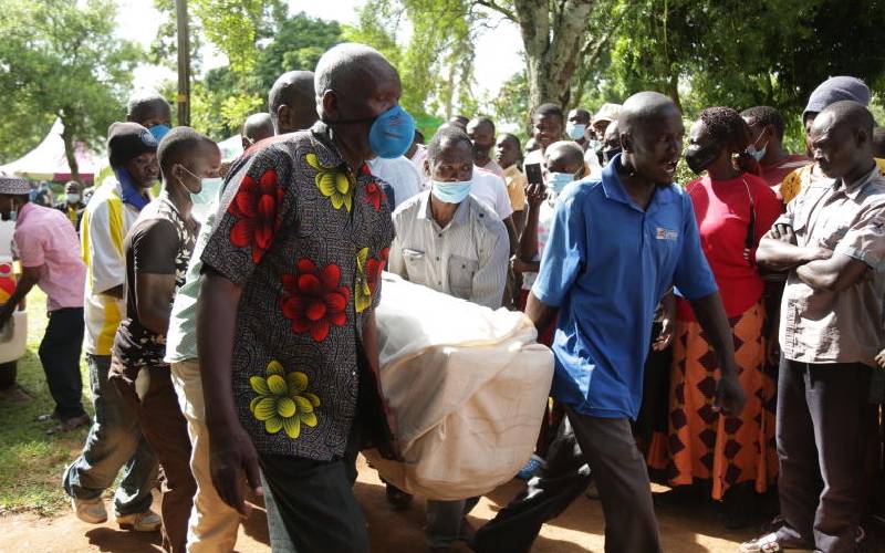 Mama Keziah Obama laid to rest at her Kogelo home