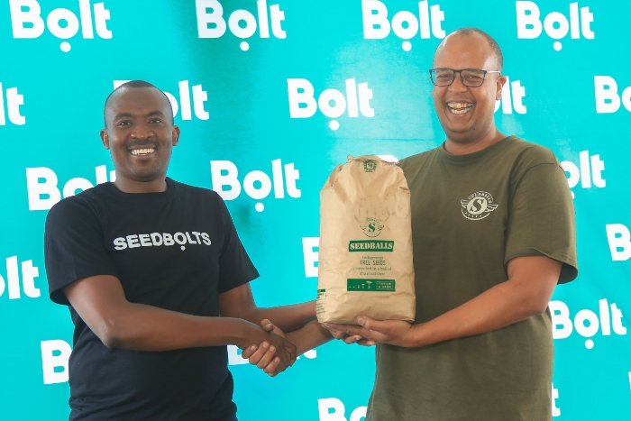 Bolt Partners with Seed Balls Kenya to plant 11 million indigenous trees