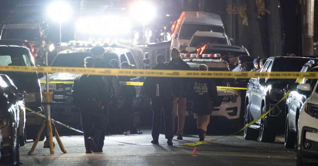 Two N.Y.P.D. Officers Are Shot in the Bronx