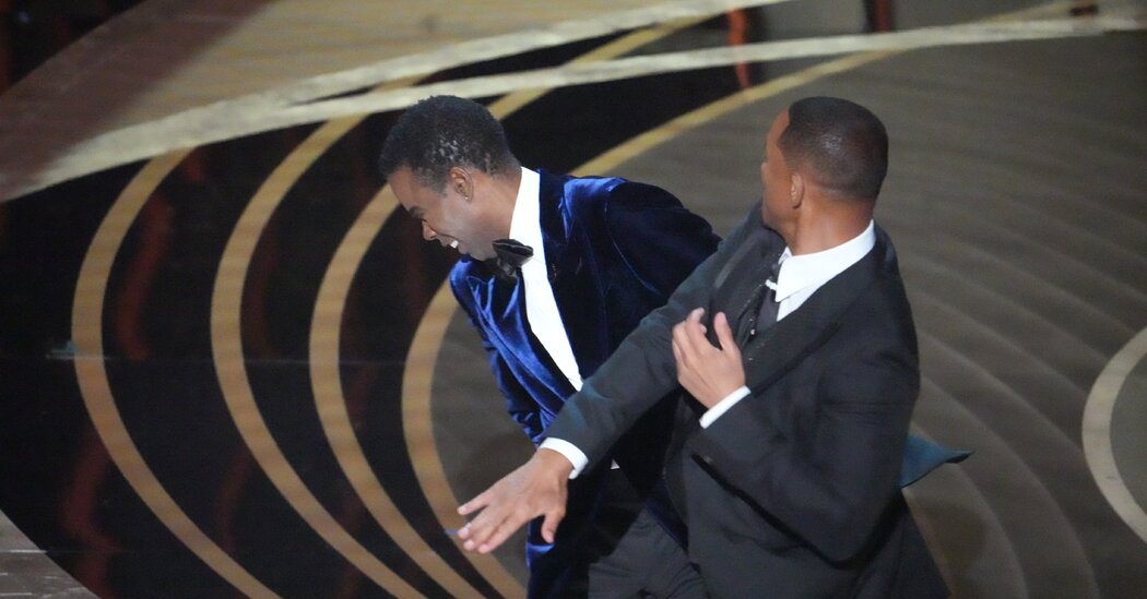 ‘CODA’ Triumphs, but Onstage Slap Takes Center Stage at the Oscars