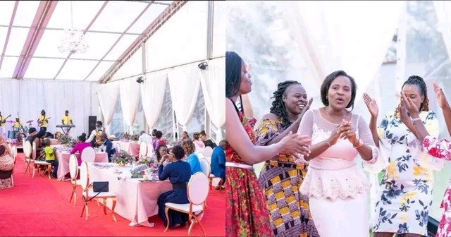 Mary Kiobi and Francis Atwoli birthday celebration photos Mary Kiobi and Francis Atwoli birthday celebration photos