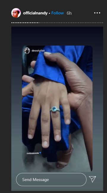 Singer Nandy hints about possible breakup with fiancé weeks after fancy engagement party