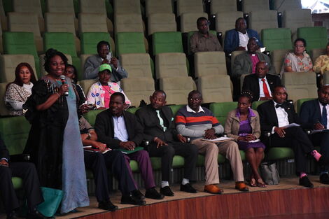 Police Whisk Man Who Stopped Chebukati Speech
