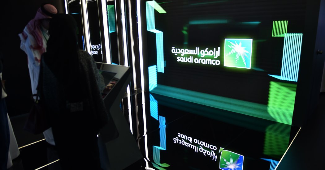 Saudi Aramco’s Profits Slip as Oil Prices Fall