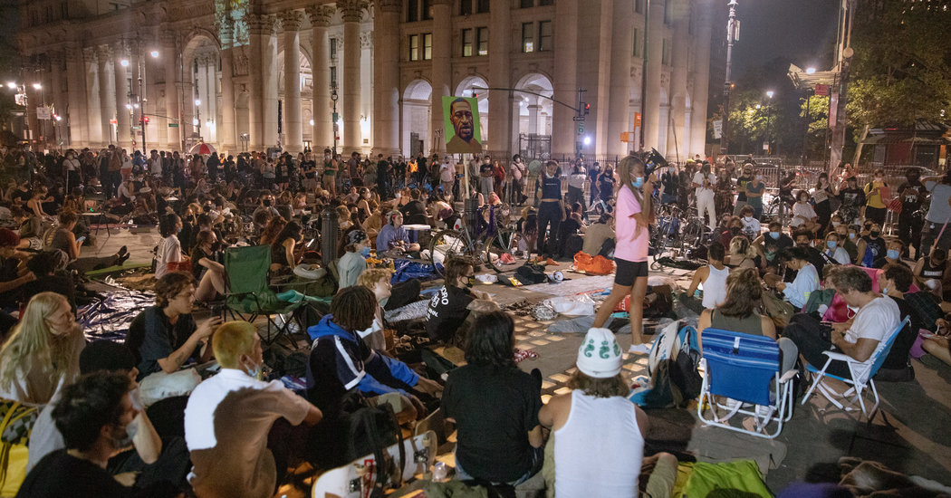 How the Floyd Protests Turned Into a 24-Hour ‘Occupy City Hall’ in N.Y.