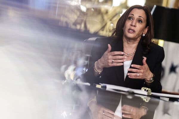 Vice President Kamala Harris met with business leaders at the White House last week.
