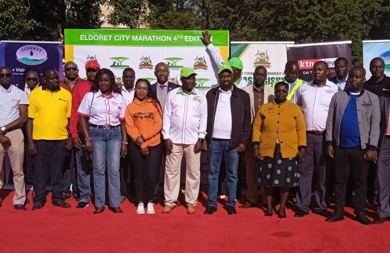 Eldoret City Marathon sponsors assured of world class meeting : The standard Sports