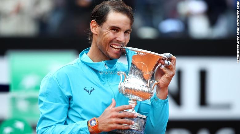 Nadal beats Djokovic to win ninth Rome title
