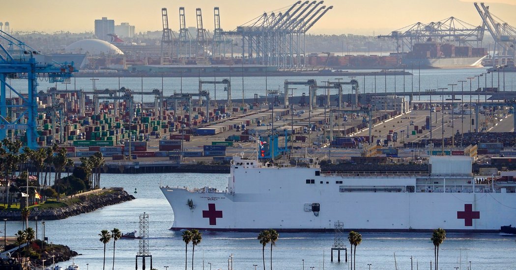 Coronavirus in California: How Many Patients Are on the U.S.N.S Mercy?