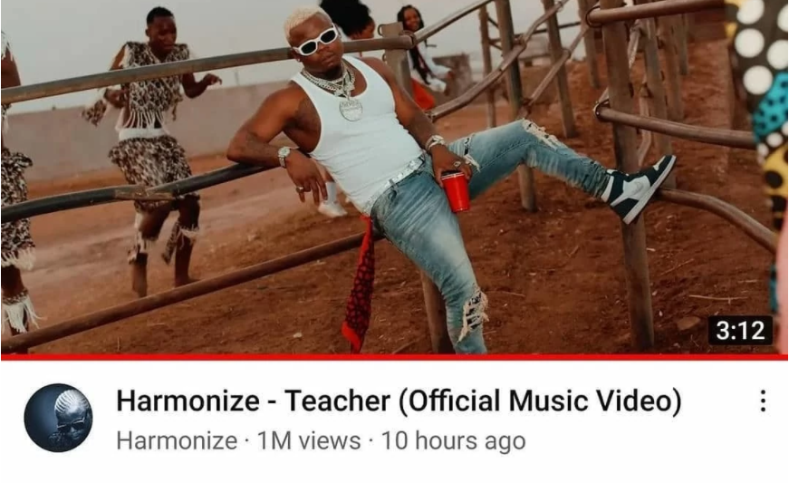 Unanunua Views!- Harmonize Attacked By Fans After Irregular Figures On His Latest Song