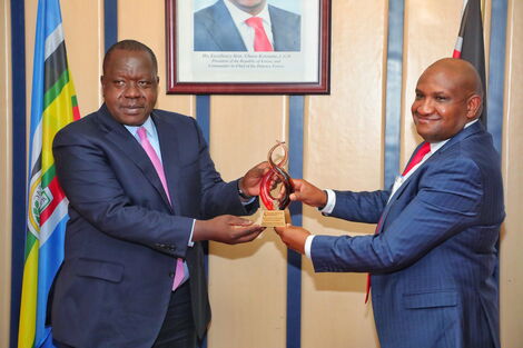 CS Fred Matiangi Ministry Honoured By KRA As Best Performing