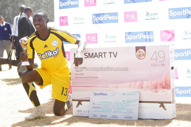Sofapaka hitman Kasumba bags February gong