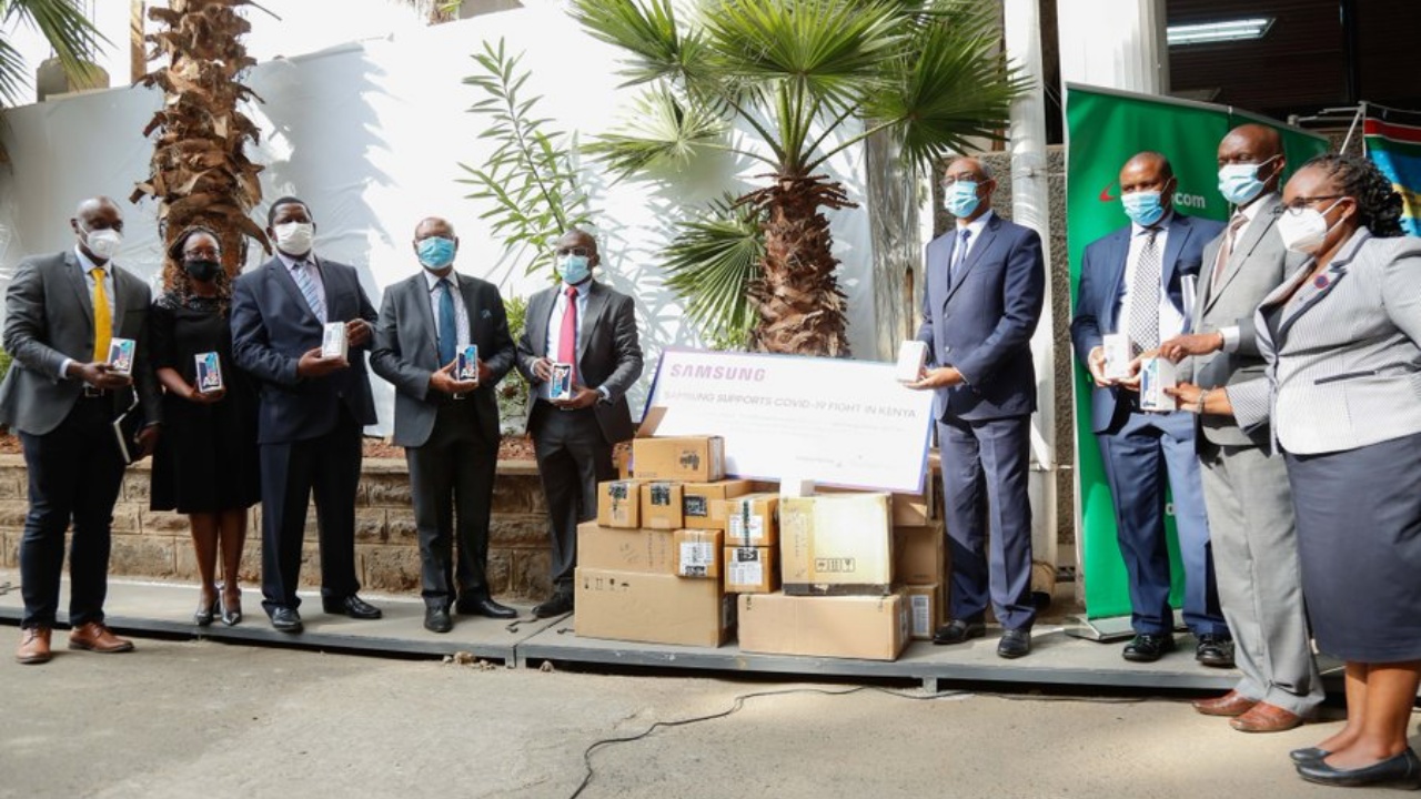 Safaricom and Samsung extend communications support for frontline healthcare workers