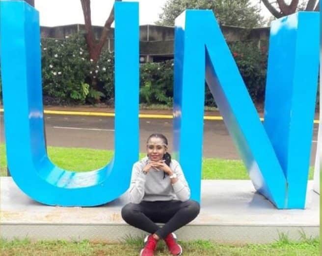 Career journey for Kenyan Diaspora Esther Ngenyi Musila working with UN