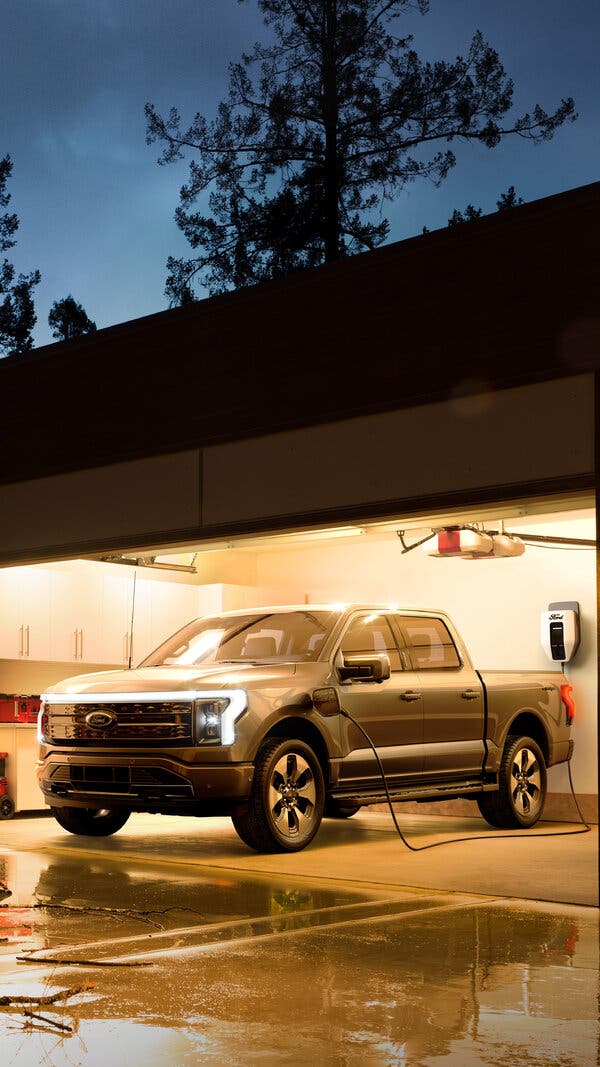 Ford’s new electric F-150, called the Lightning, is expected to go on sale next spring.