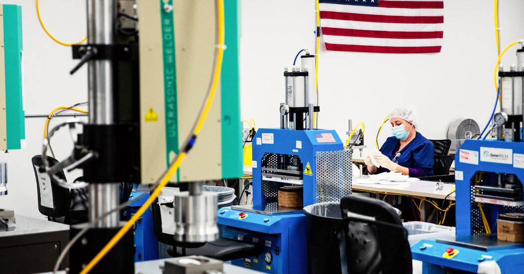 U.S. Mask Companies Struggle to Compete with China