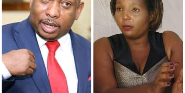 Meru Woman Merry Nkatha and Mike Sonko photo