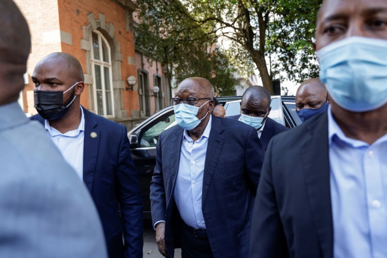 S. Africa's Zuma in first public showing since parole » Capital News