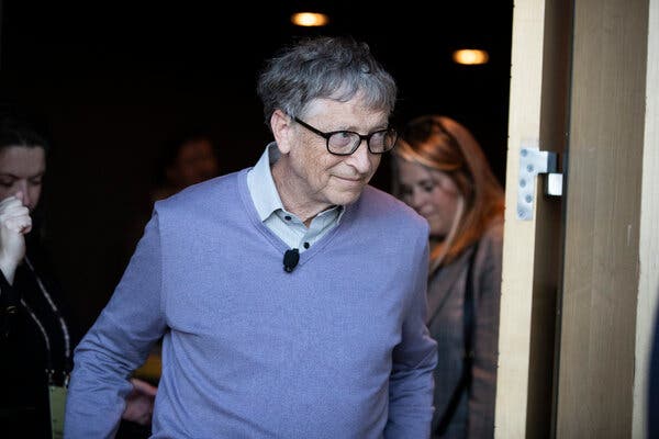 Bill Gates in 2019. Microsoft executives warned him that his behavior was inappropriate after they discovered inappropriate messages he had sent to a female employee.