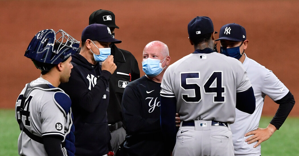 Yankees’ Virus Case Count Rises to Seven