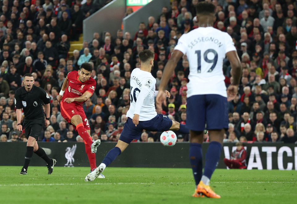 Liverpool suffer title blow in home draw with Tottenham Hotspur : The standard Sports