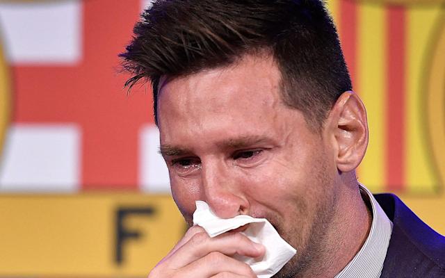 Lionel Messi In Tears As He Confirms Barcelona Departure And Makes His Next Move