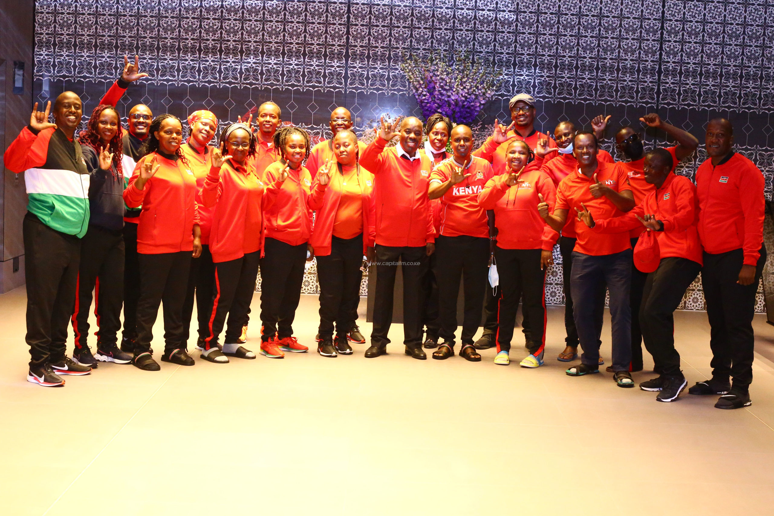 Kenyan Deaflympics team given VIP treatment in Doha transit