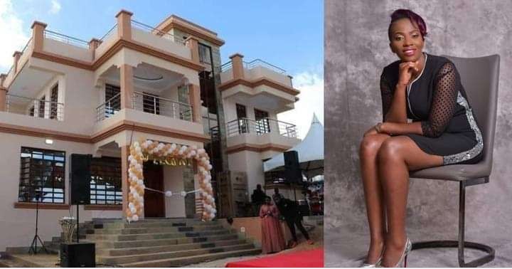 Kenyan woman builds parents mansion, shares how she did it at age 30