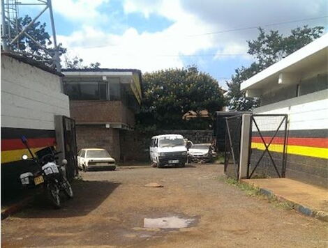 An undated photo of Kiambu Police Station entrance.