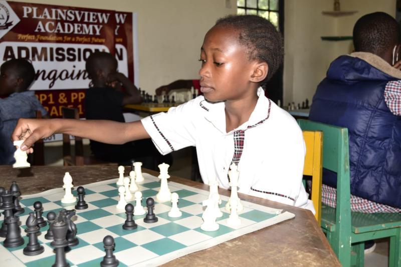 Casey, Hawi and Faith star at Kisumu Junior Plainview Chess champion : The standard Sports
