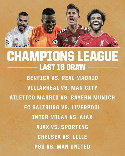 UEFA Champions League DRAW out
