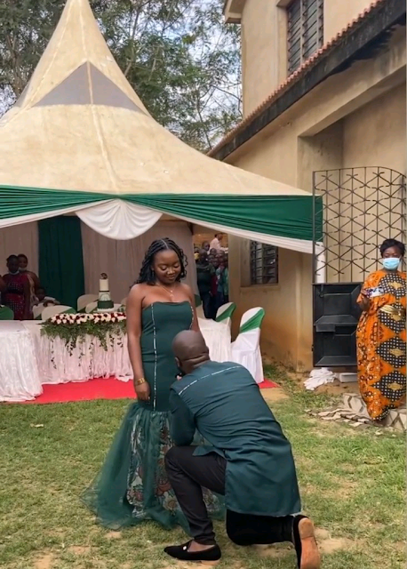 Fastest arising online comedian and content creator Esther Kazungu wedding photo Fastest arising online comedian and content creator Esther Kazungu wedding photo