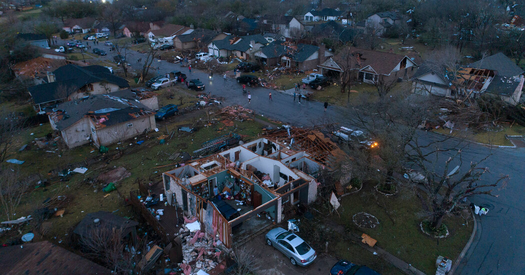 Tornado Touches Down in New Orleans as Storms Threaten the Deep South