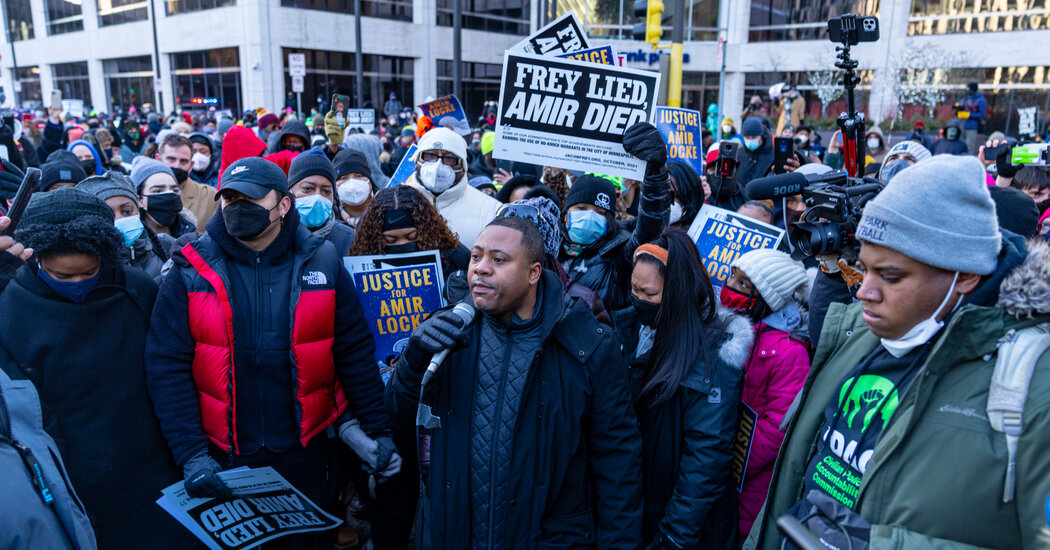 Police Killing of Amir Locke Brings Out Protesters in Minneapolis