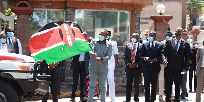 Uhuru Celebrates Badi's 100 Days of Nairobi Takeover [PHOTOS]