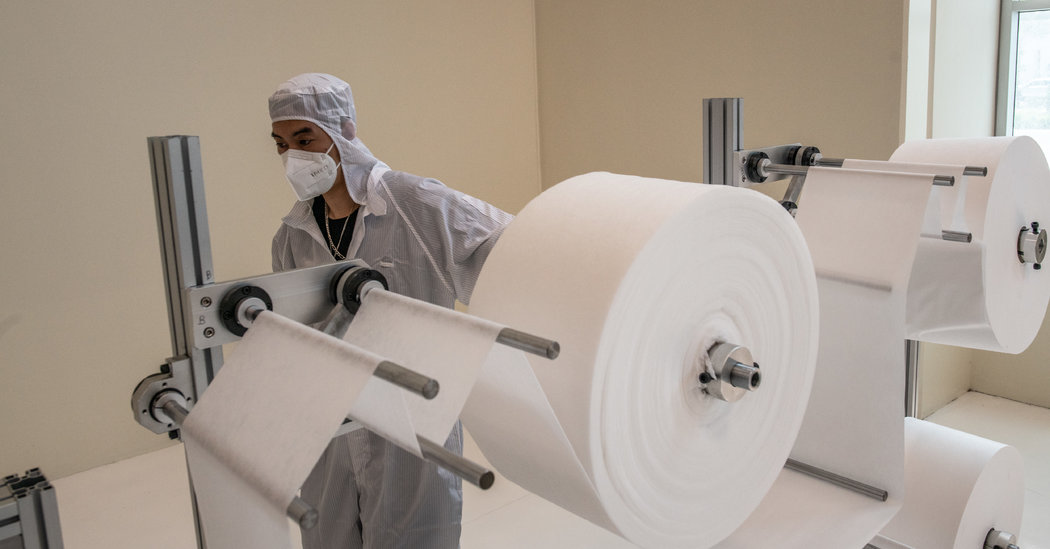 China Dominates P.P.E. Manufacturing - The New York Times