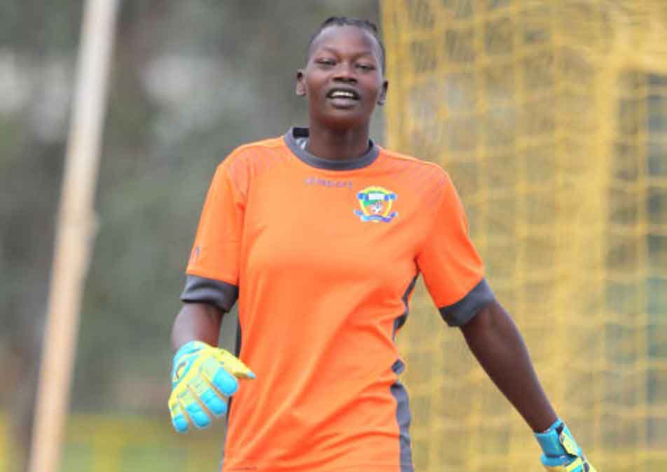 Vihiga Queens goalkeeper Lilian Awour set to join top French club : The standard Sports