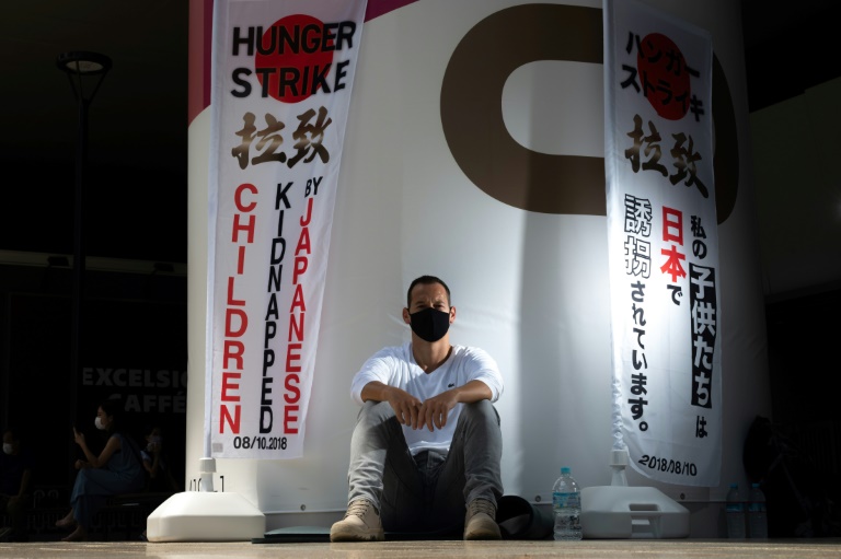 French father goes on hunger strike for kids 'abducted' by Japanese wife » Capital News