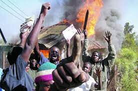 Riots during post election violence