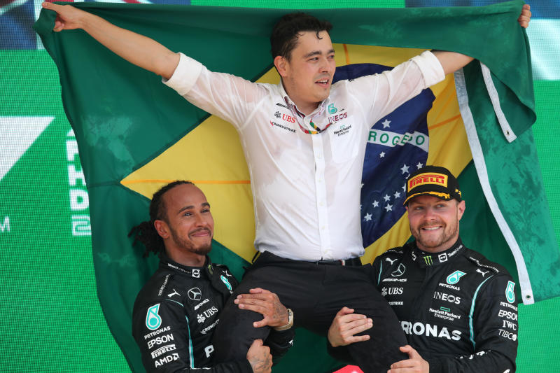 Motor racing: Mercedes seek review of Verstappen manoeuvre in Brazil : The standard Sports